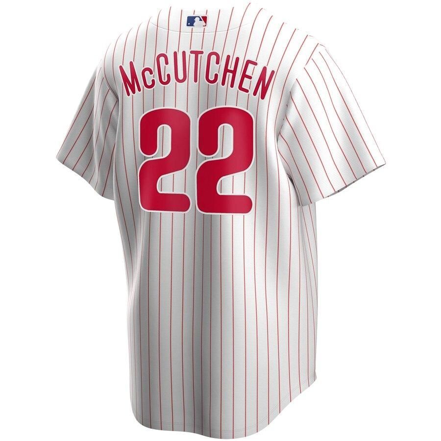 Andrew McCutchen Philadelphia Phillies Home 2020 Player Jersey – White - Friend Lounge Store - Shop for All Things Jerseys Sports - PersonalJerseys
