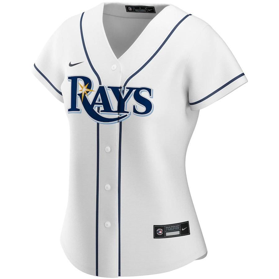 Tampa Bay Rays Women's Home 2020 Team Jersey – White - Friend Lounge Store - Shop for All Things Jerseys Sports - PersonalJerseys