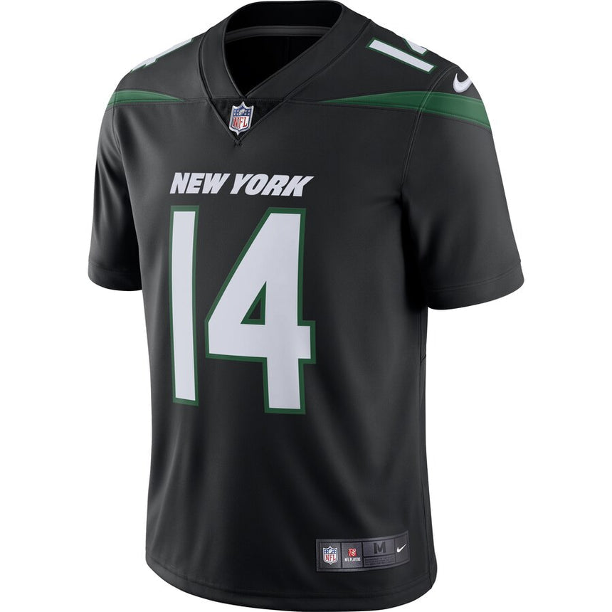 Men's New York Jets Sam Darnold Stealth Black Vapor Limited Jersey - PersonalJerseys