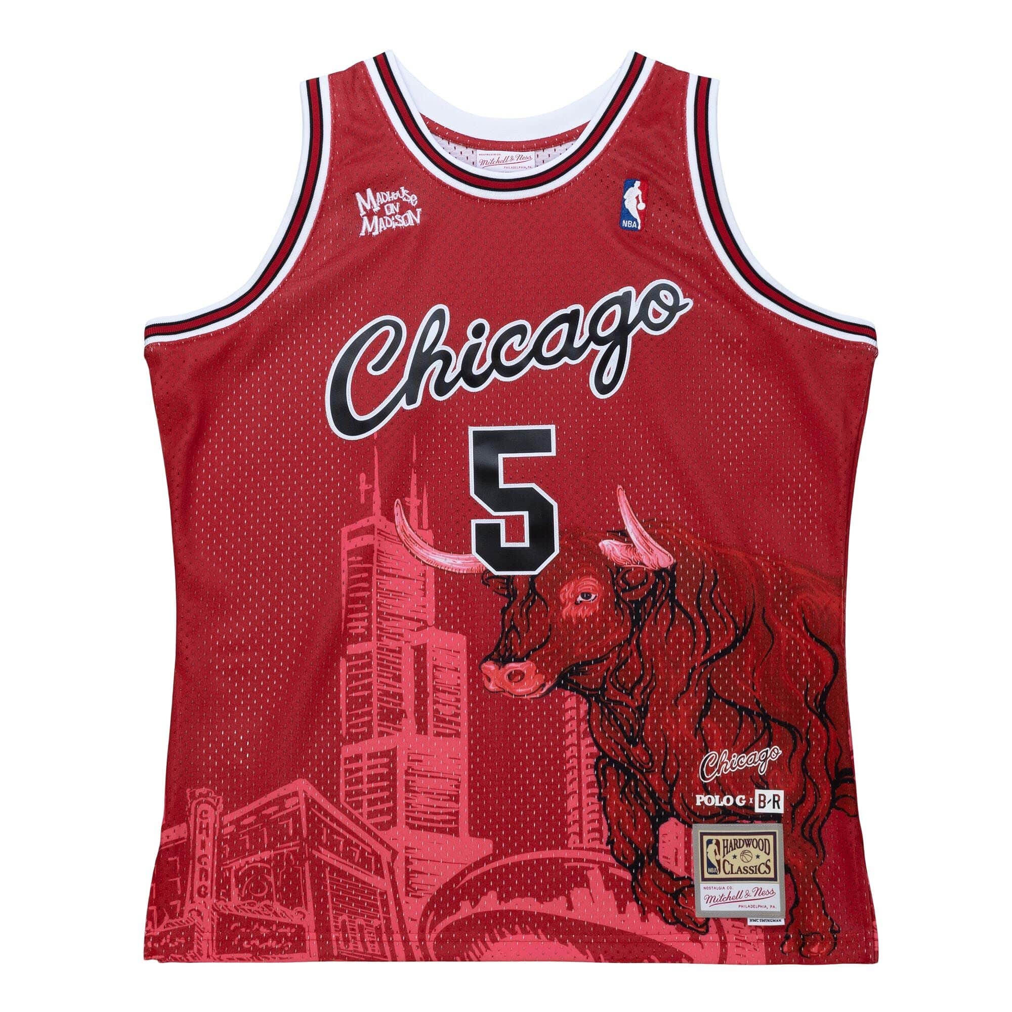 Polo G x BR Remix Swingman Chicago Bulls Jersey - PersonalJerseys