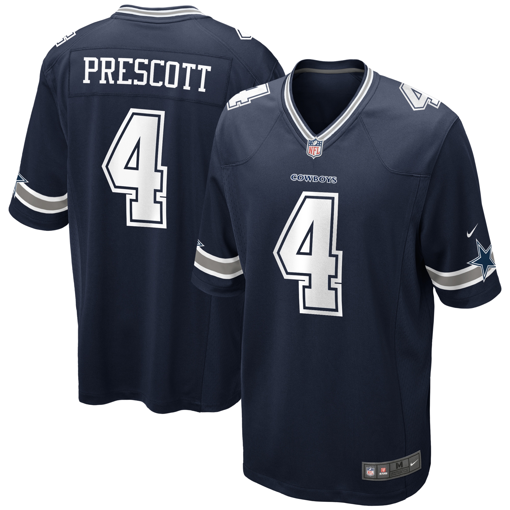 Dallas Cowboys Dak Prescott Navy Game Team Jersey for Youth Women Men - Friend Lounge Store - Shop for All Things Jerseys Sports - PersonalJerseys
