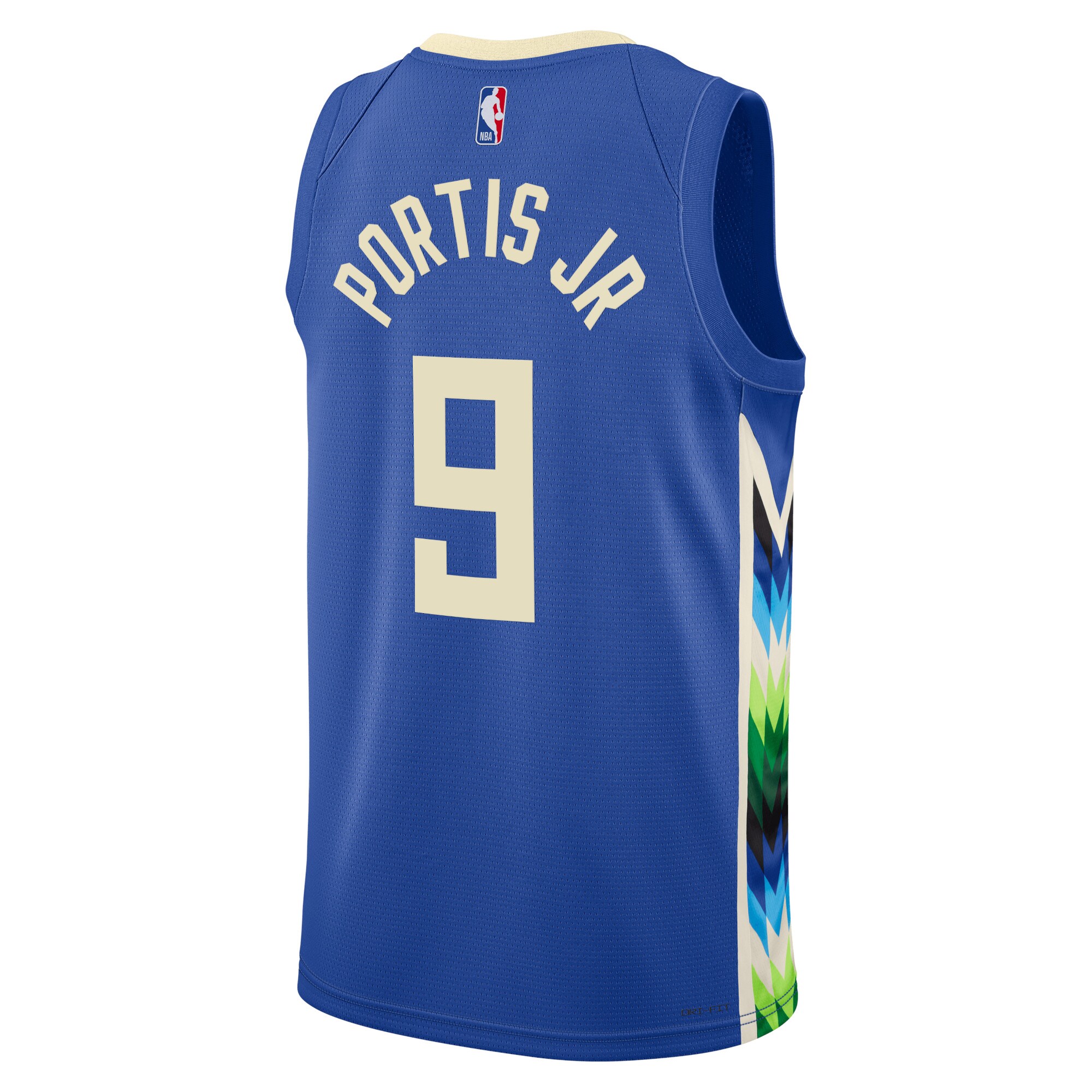 Milwaukee Bucks City Edition Swingman Jersey 22 - Royal - Bobby Portis Jr for Youth Women Men - Friend Lounge Store - Shop for All Things Jerseys Sports - PersonalJerseys