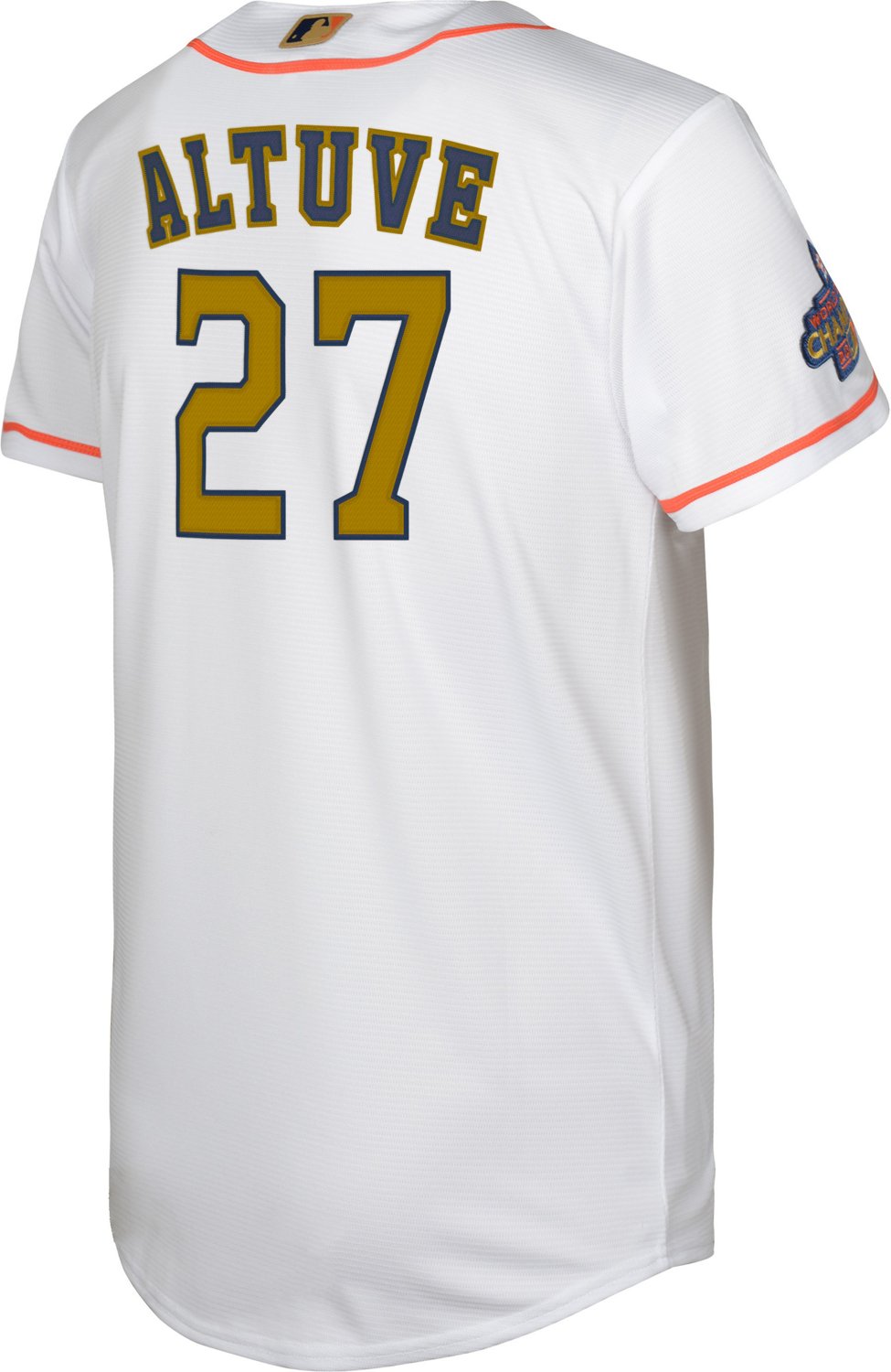Nike Youth Houston Astros Gold Jose Altuve Replica Jersey - PersonalJerseys