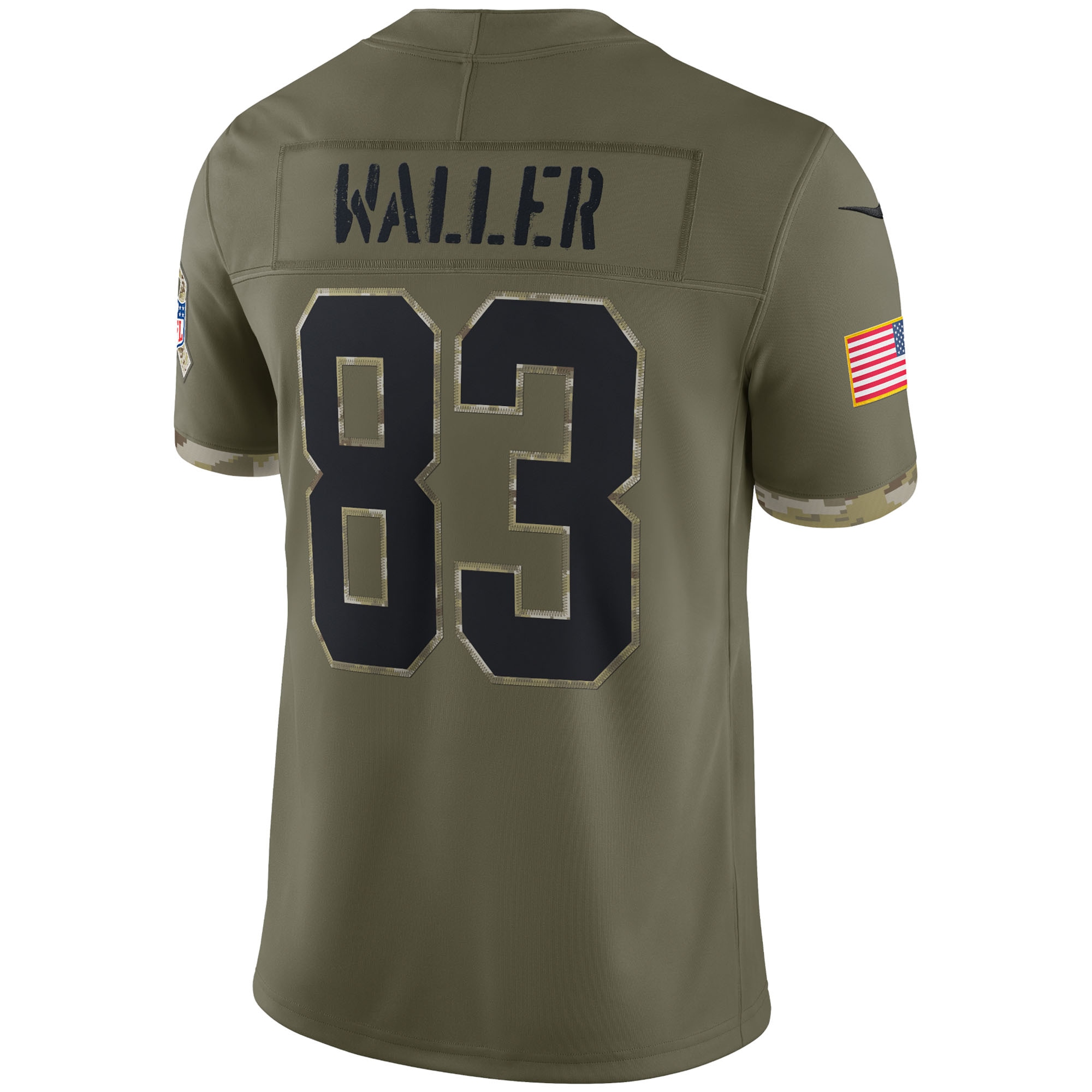Darren Waller Las Vegas Raiders Nike 2022 Salute To Service Limited Jersey - Olive - PersonalJerseys