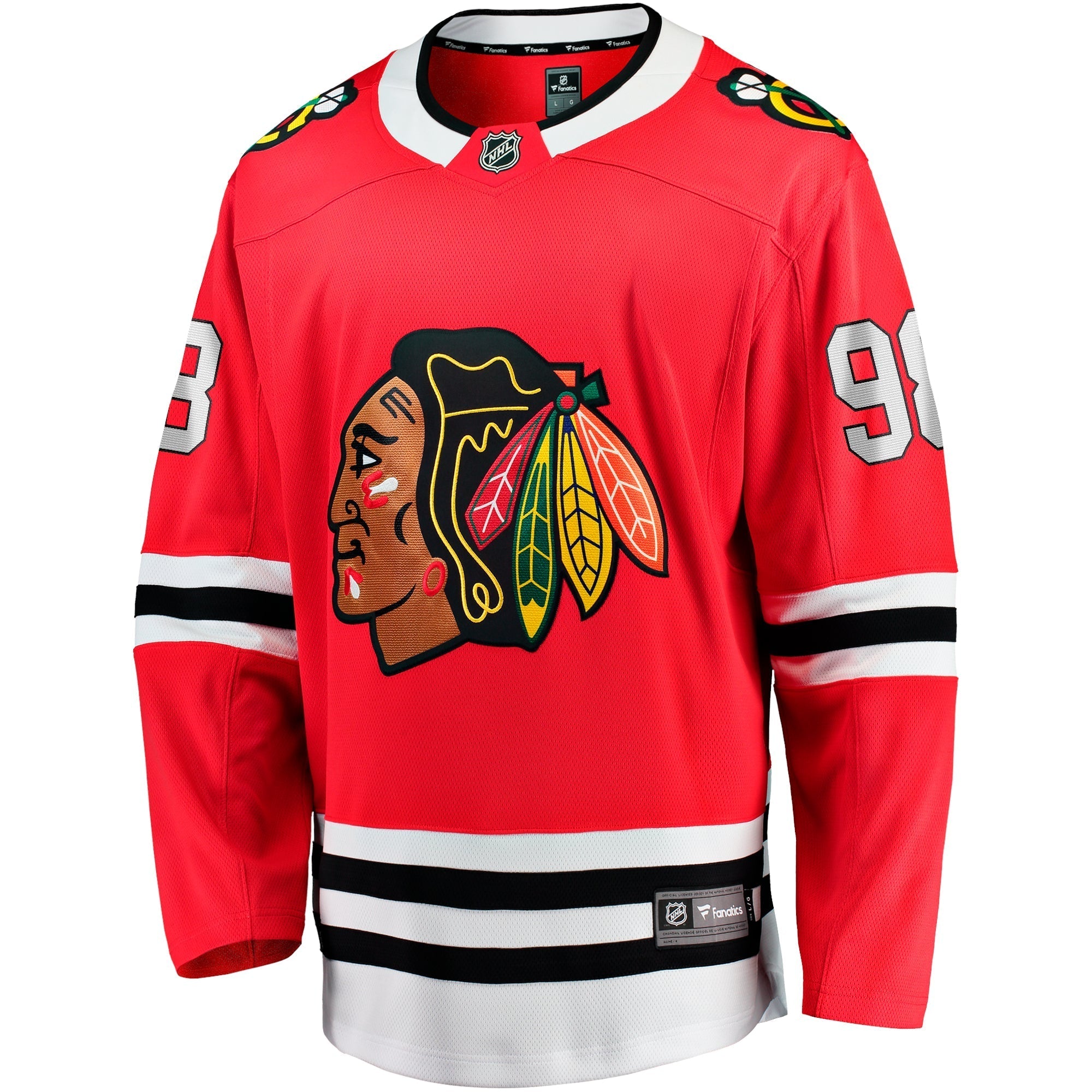 Connor Bedard Chicago Blackhawks Fanatics Home Red Breakaway Men's Jersey - PersonalJerseys