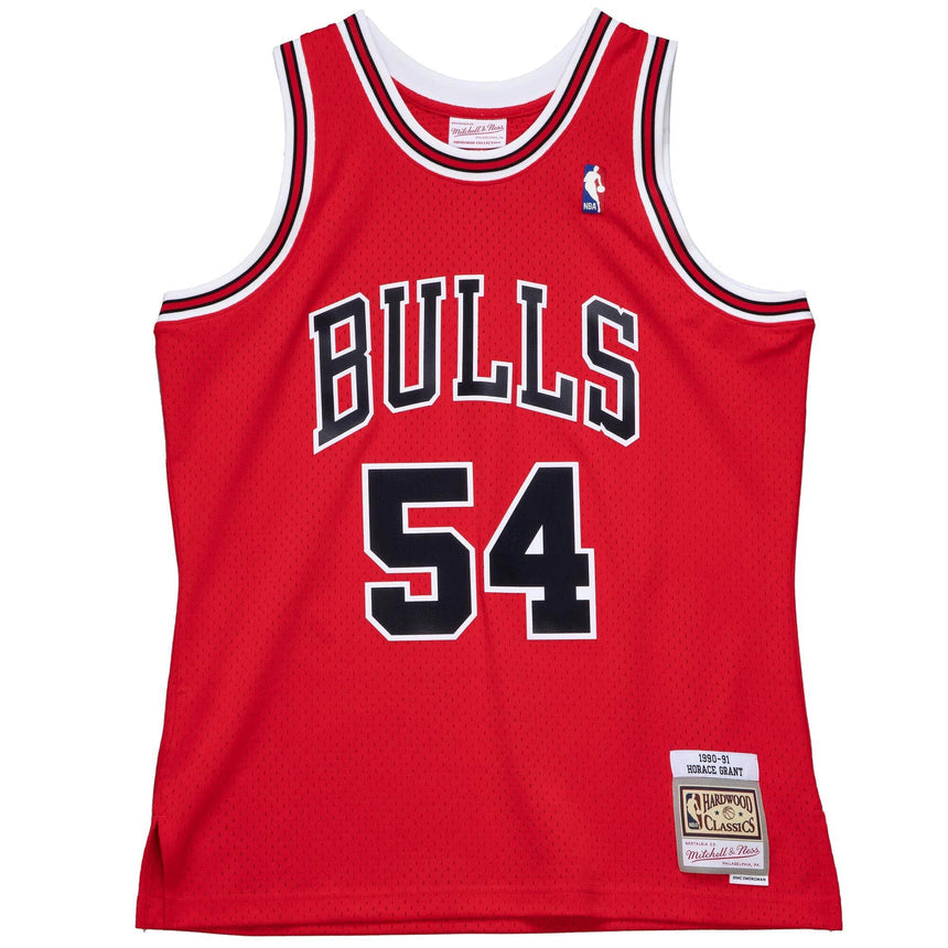 Mens Chicago Bulls Horace Grant Mitchell & Ness Red 1990-91 Hardwood Classics Swingman Jersey - PersonalJerseys