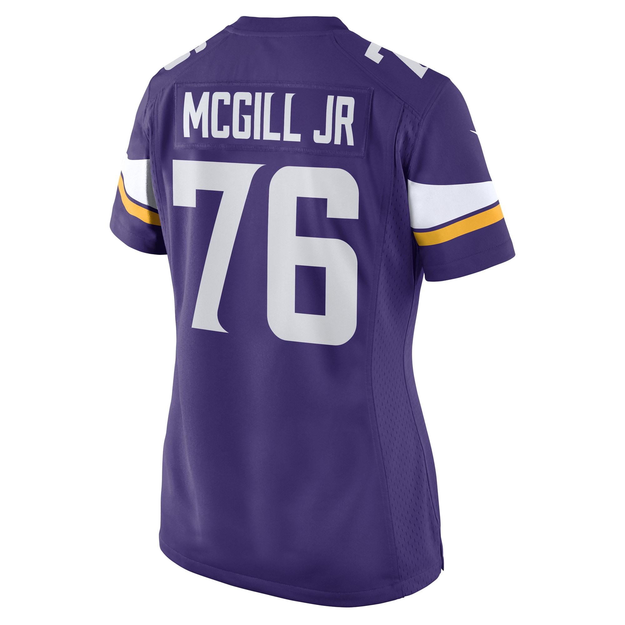 T.Y. McGill Jr. Minnesota Vikings Nike Women's Game Player Jersey - Purple - PersonalJerseys