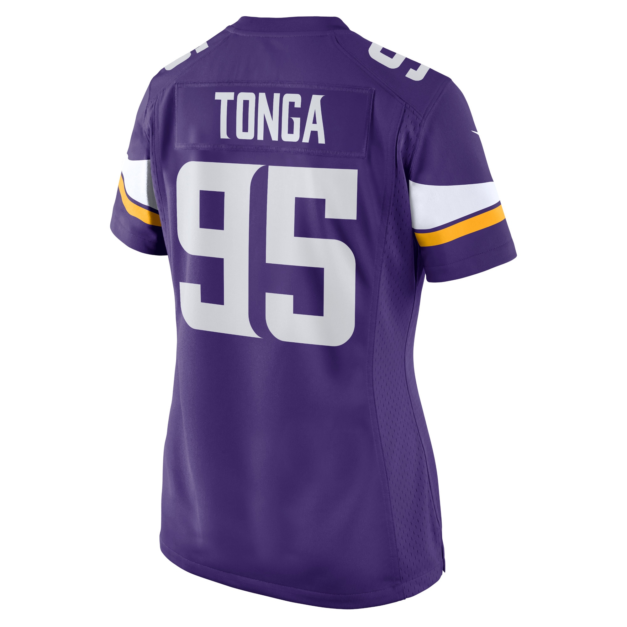 Khyiris Tonga Minnesota Vikings Nike Women's Home Game Player Jersey - Purple - PersonalJerseys