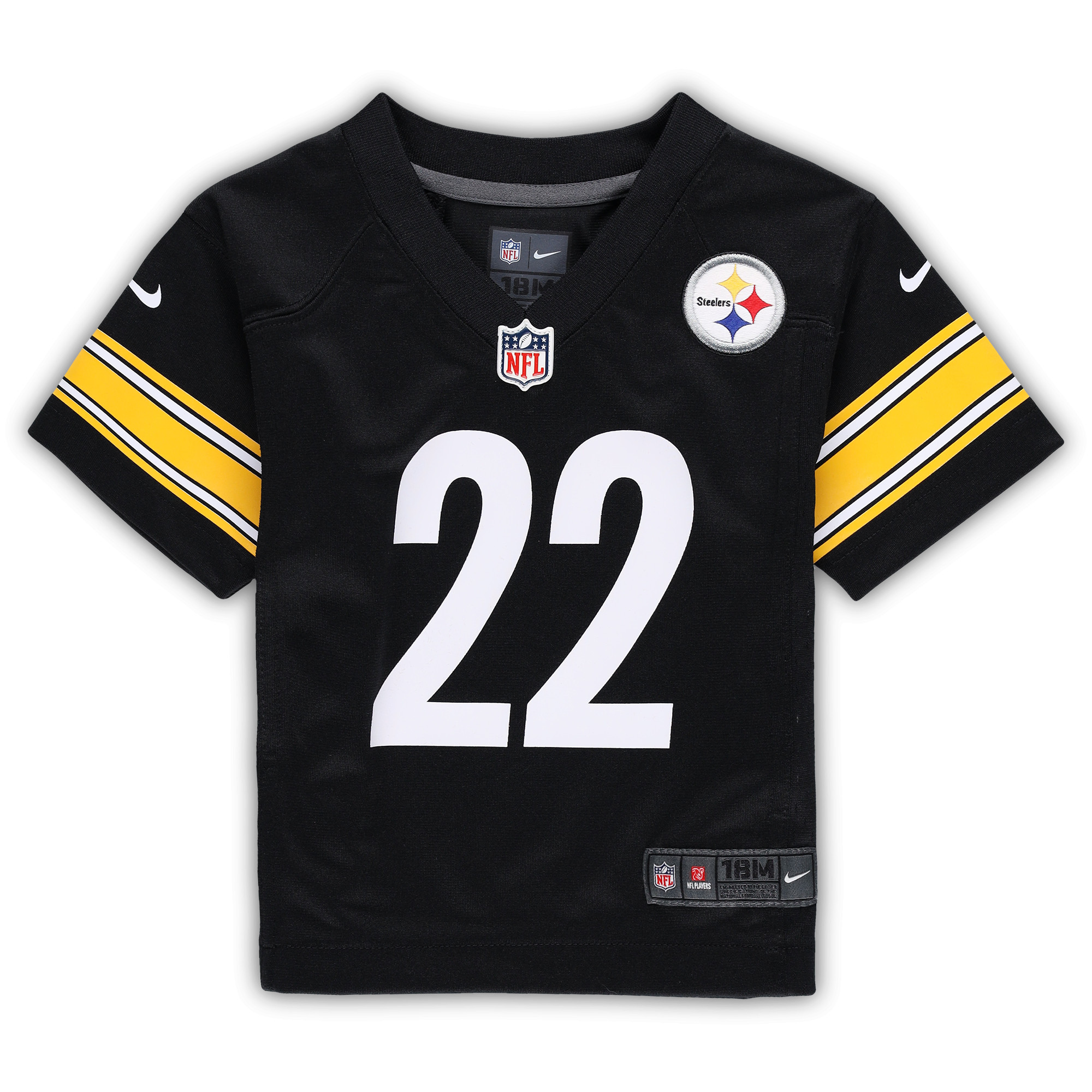 Najee Harris Pittsburgh Steelers Nike Infant Player Game Jersey - Black - PersonalJerseys