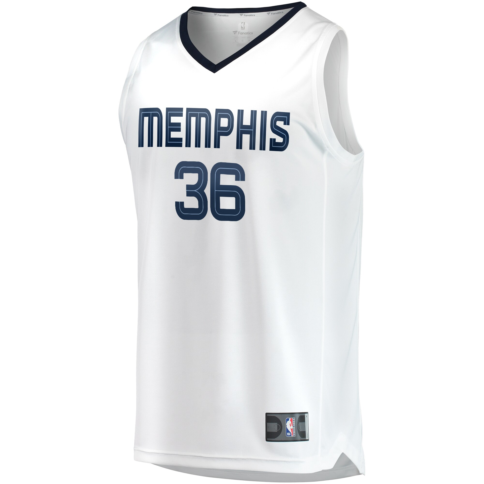 Marcus Smart Memphis Grizzlies Fanatics Branded Fast Break Player Jersey - Association Edition - White - PersonalJerseys