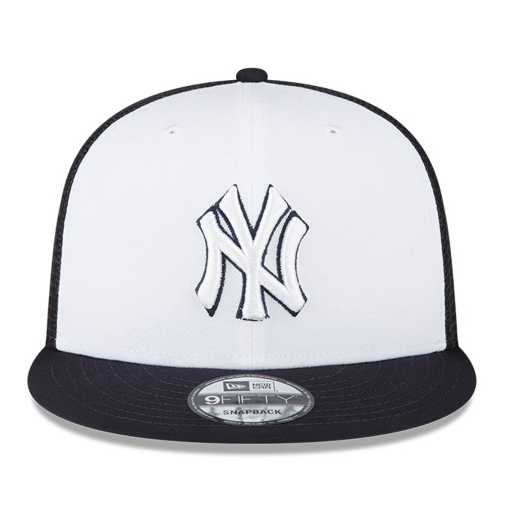 New York Yankees New Era 2023 On-Field Batting Practice 9FIFTY Snapback Hat - Navy/White - PersonalJerseys