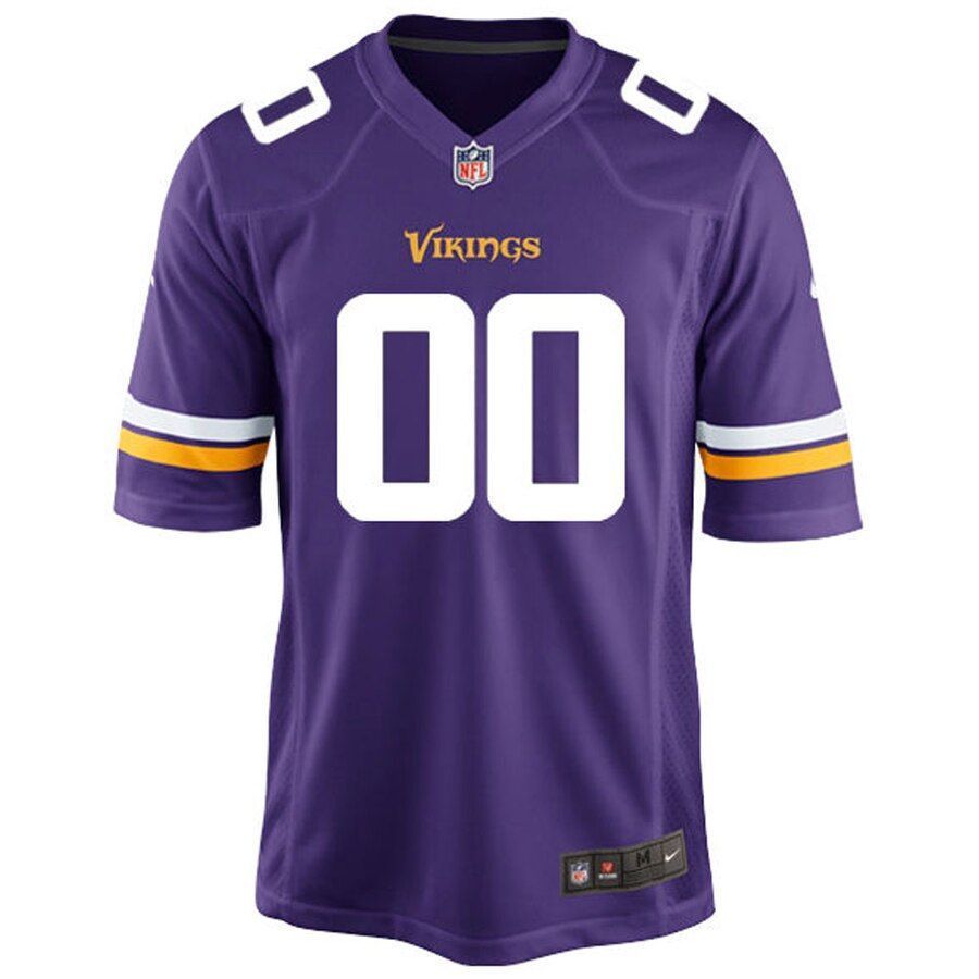 Minnesota Vikings Custom Game Jersey - Purple - Friend Lounge Store - Shop for All Things Jerseys Sports - PersonalJerseys
