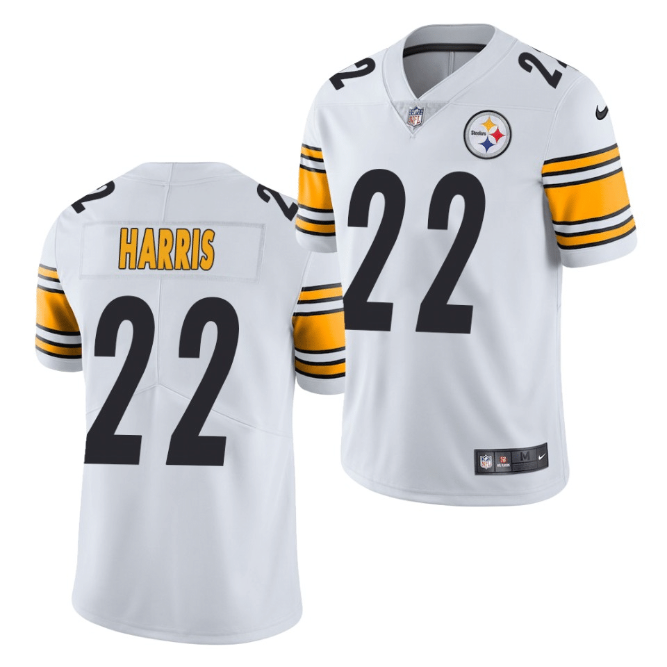 Najee Harris Pittsburgh Steelers 2021 NFL Draft Vapor Limited Jersey - White - Friend Lounge Store - Shop for All Things Jerseys Sports - PersonalJerseys