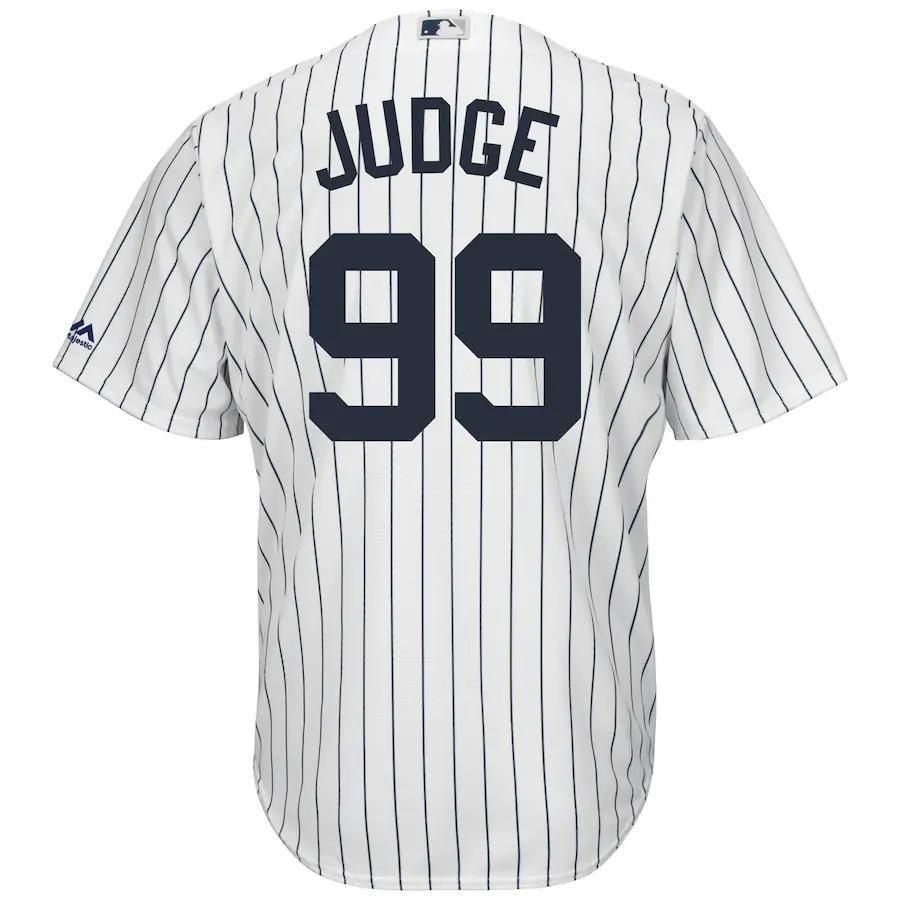 Aaron Judge New York Yankees Majestic Big And Tall Cool Base Player Jersey - White - Friend Lounge Store - Shop for All Things Jerseys Sports - PersonalJerseys