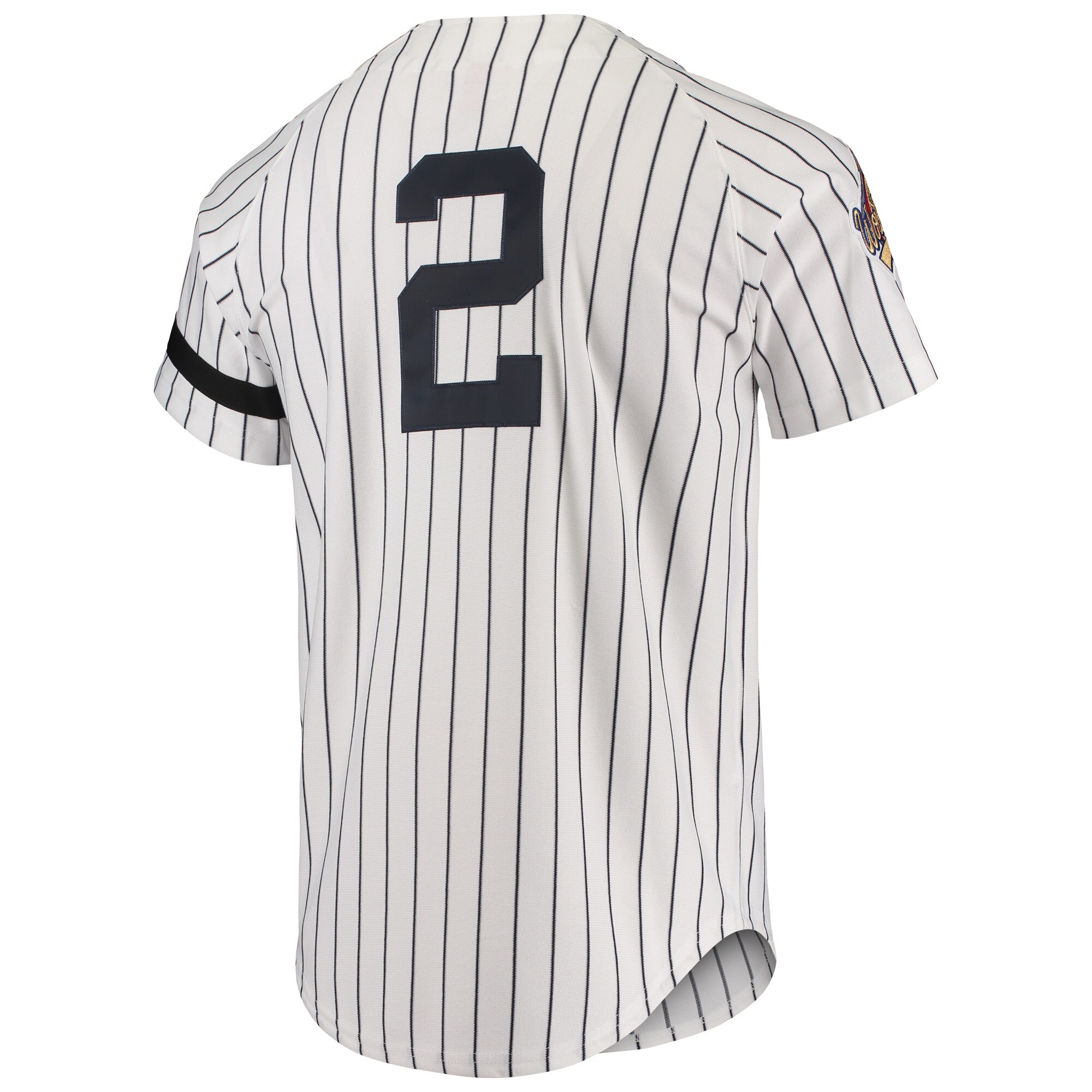 New York Yankees Mitchell & Ness Cooperstown Collection 1996 Authentic Home Jersey - White - PersonalJerseys