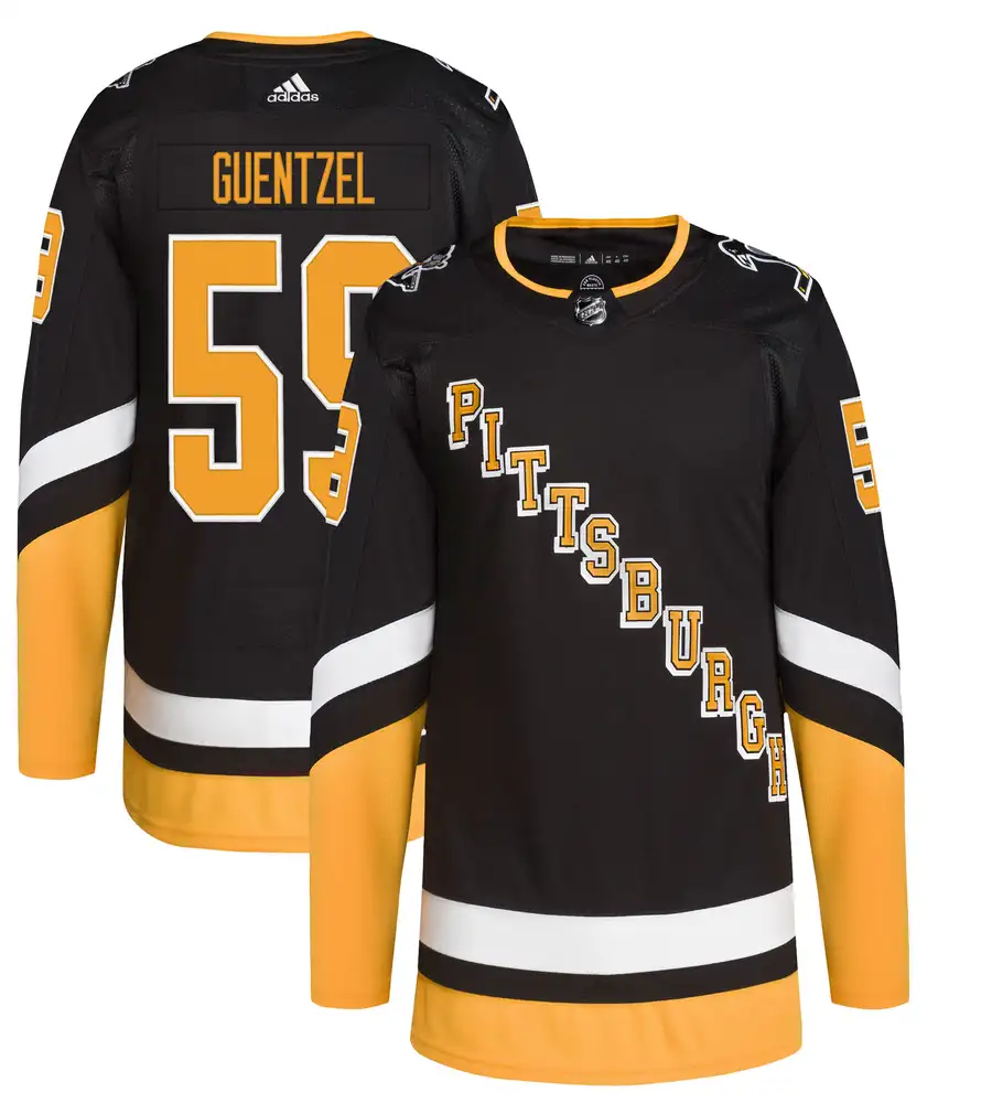 Jake Guentzel Pittsburgh Penguins 202122 Alternate Primegreen Authentic Pro Player Jersey - Black - Friend Lounge Store - Shop for All Things Jerseys Sports - PersonalJerseys