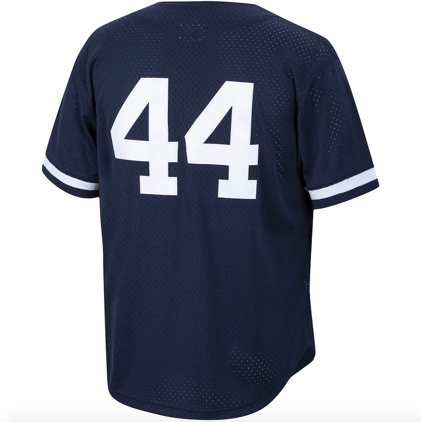 Men's Mitchell & Ness Authentic Replica Reggie Jackson New York Yankees 1997 Mesh Batting Practice Jersey - PersonalJerseys