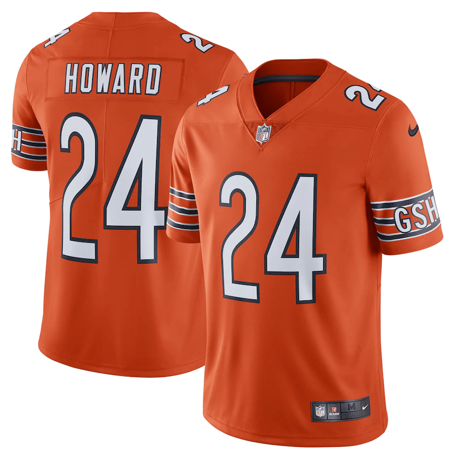 Jordan Howard Chicago Bears Orange Alternate Vapor Untouchable Limited Player Jersey - Friend Lounge Store - Shop for All Things Jerseys Sports - PersonalJerseys