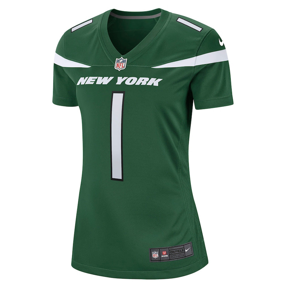 Women's New York Jets Sauce Gardner Game Jersey - Green - Sports Wear Jersey - PersonalJerseys