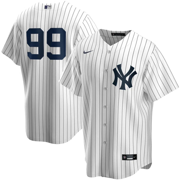 Men's Aaron Judge White New York Yankees Home Official Replica Player Jersey - PersonalJerseys