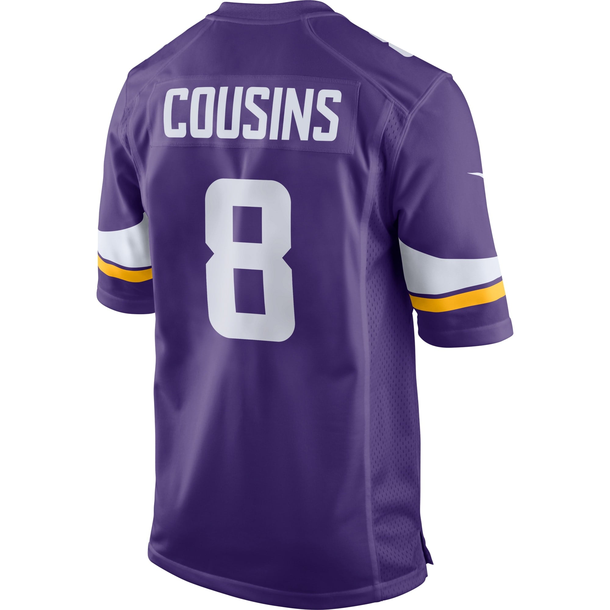 Men's Nike Kirk Cousins Purple Minnesota Vikings Game Jersey - PersonalJerseys