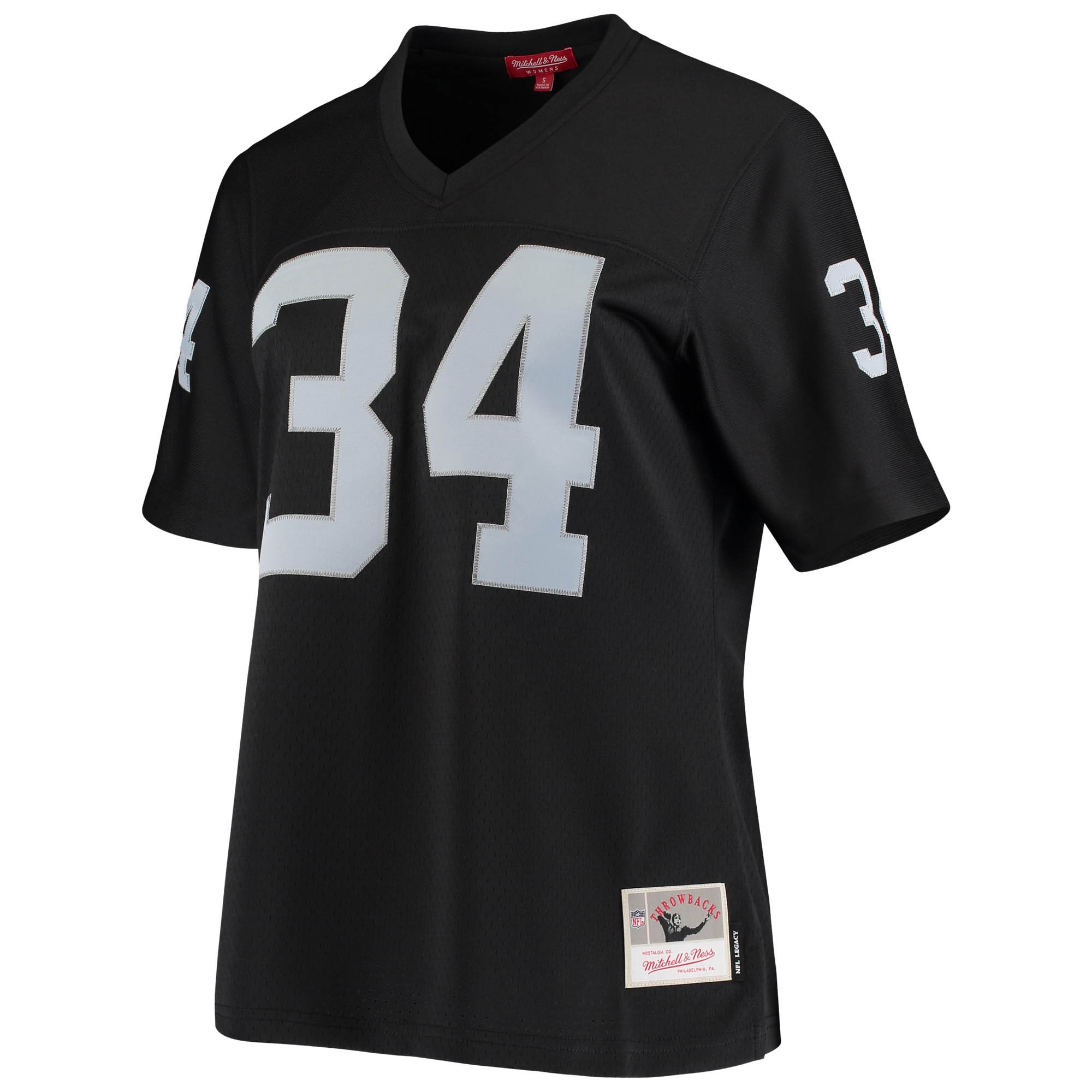 Bo Jackson Las Vegas Raiders Mitchell & Ness Women's 1988 Legacy Replica Jersey - Black - PersonalJerseys
