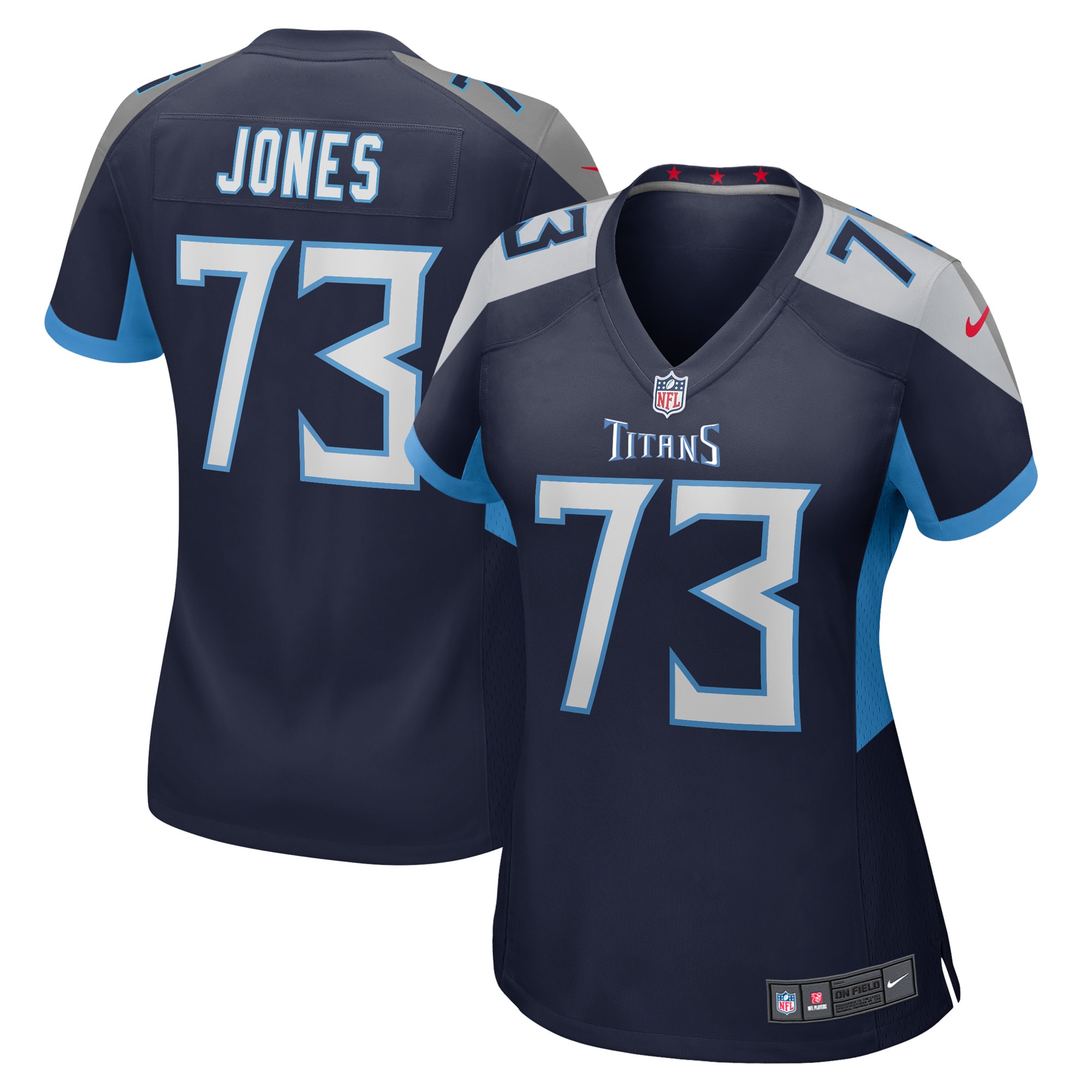 Jamarco Jones Tennessee Titans Nike Women's Player Game Jersey - Navy - PersonalJerseys