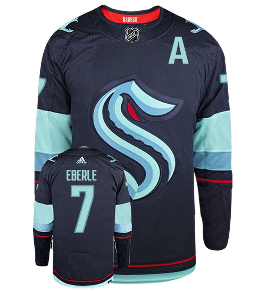 Jordans Eberle Seattle Kraken Adidas Primegreen Authentic NHL Hockey Jersey - PersonalJerseys