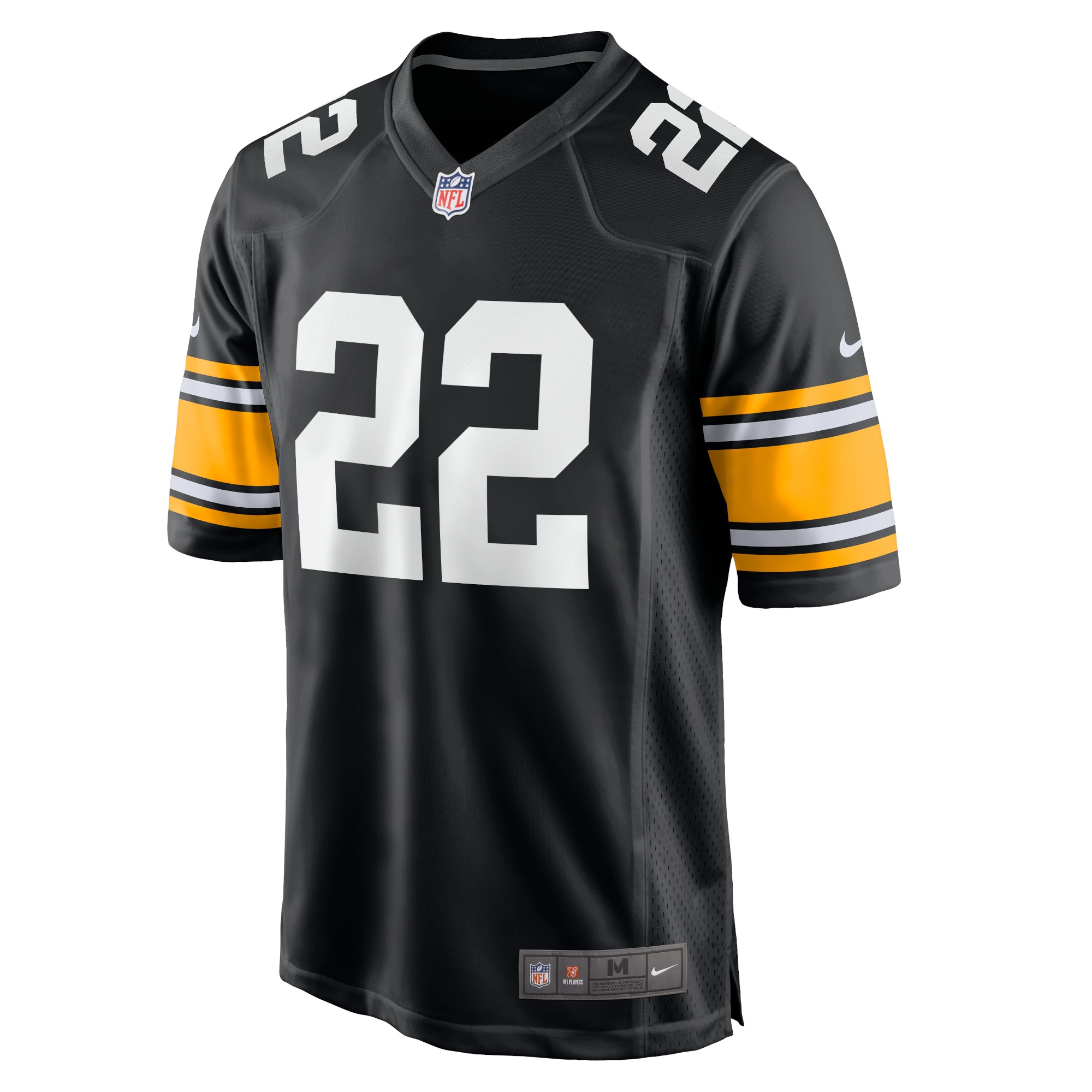 Najee Harris Pittsburgh Steelers Nike Home Player Game Jersey - Black - PersonalJerseys