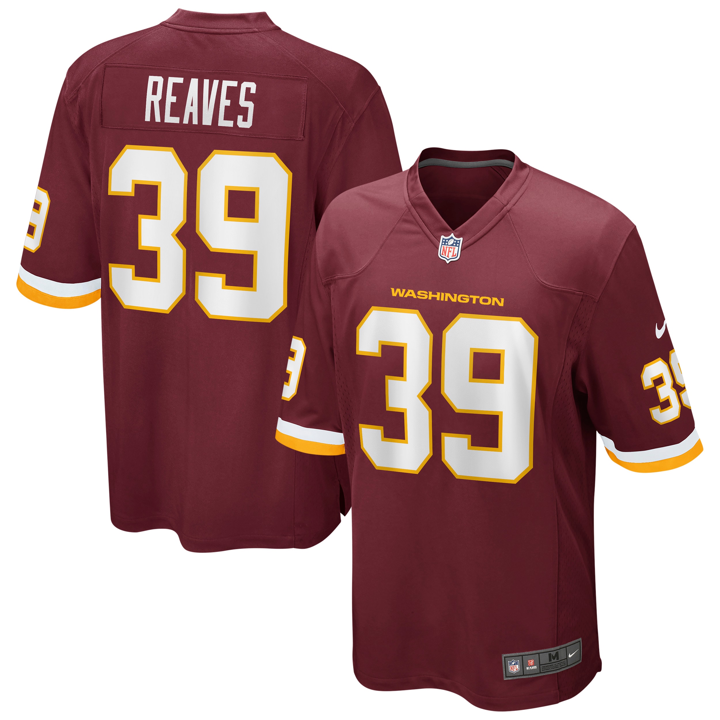Jeremy Reaves Washington Football Team Burgundy Game Player Jersey for Youth Women Men - Friend Lounge Store - Shop for All Things Jerseys Sports - PersonalJerseys