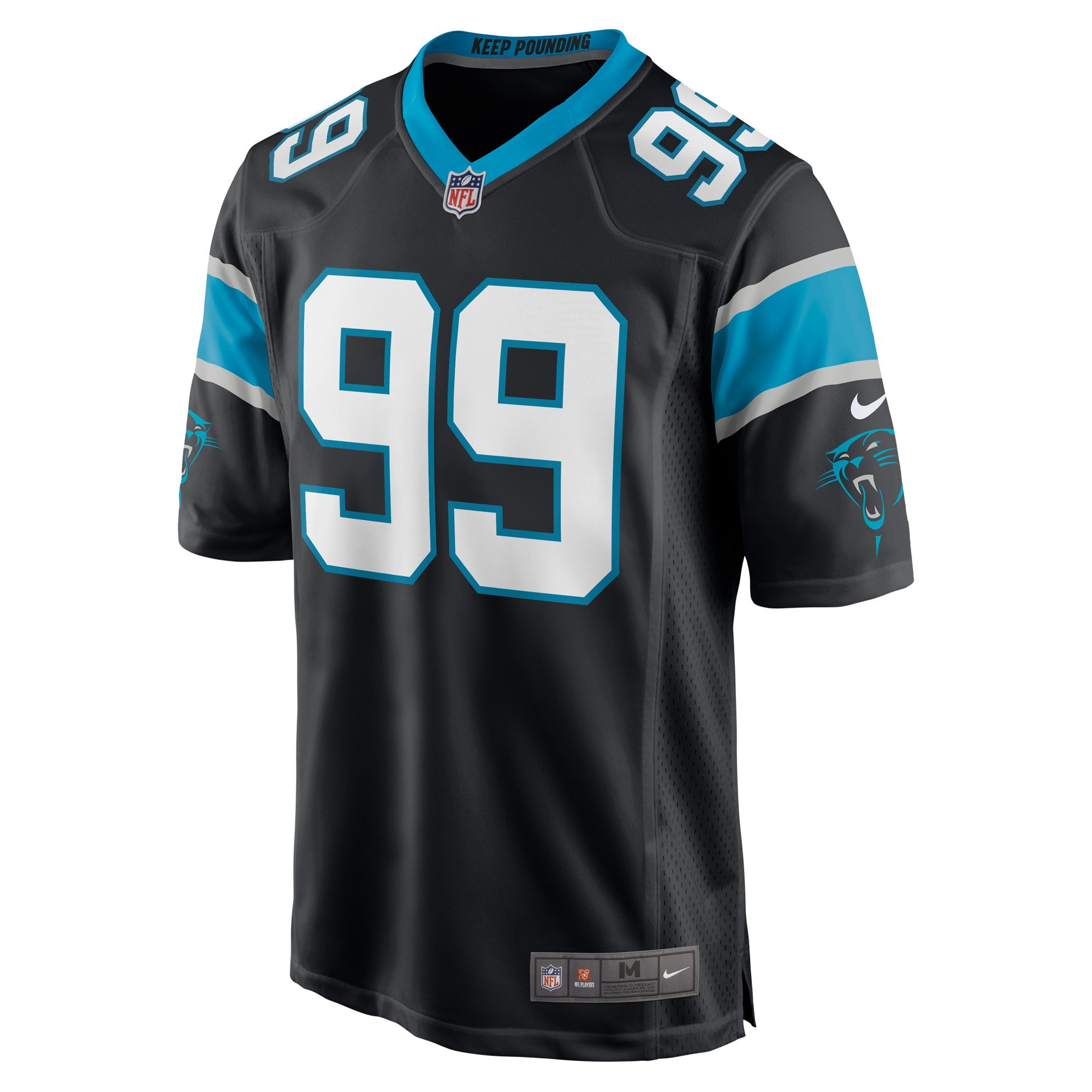 Carolina Panthers Matt Ioannidis Black Game Player Jersey for Youth Women Men - Friend Lounge Store - Shop for All Things Jerseys Sports - PersonalJerseys