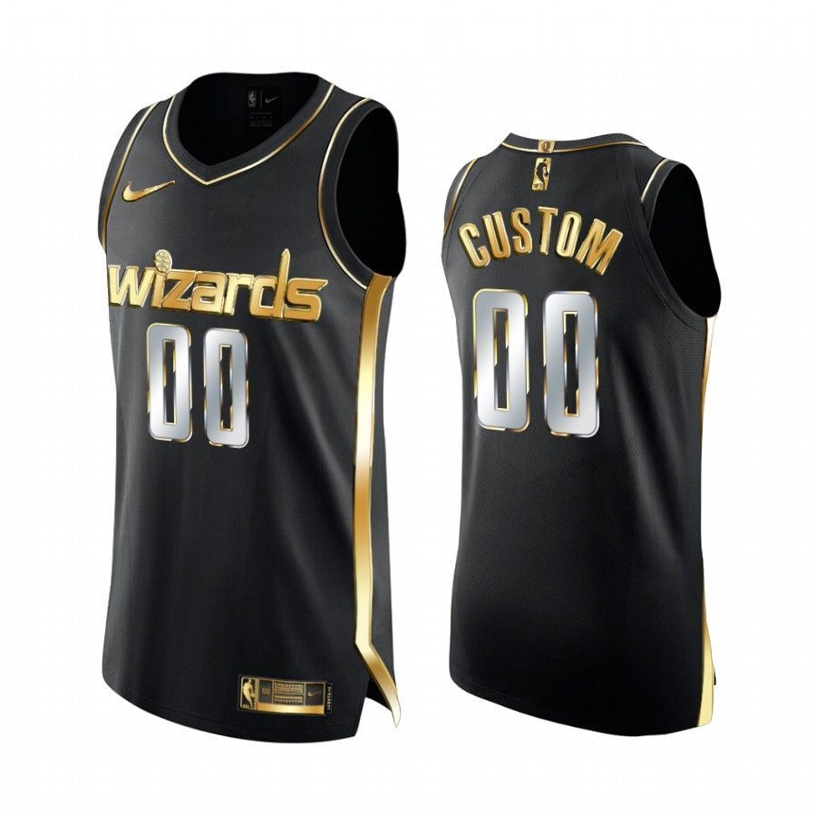 Washington Wizards Custom Black Golden Edition Limited Jersey 2020-21 - Friend Lounge Store - Shop for All Things Jerseys Sports - PersonalJerseys