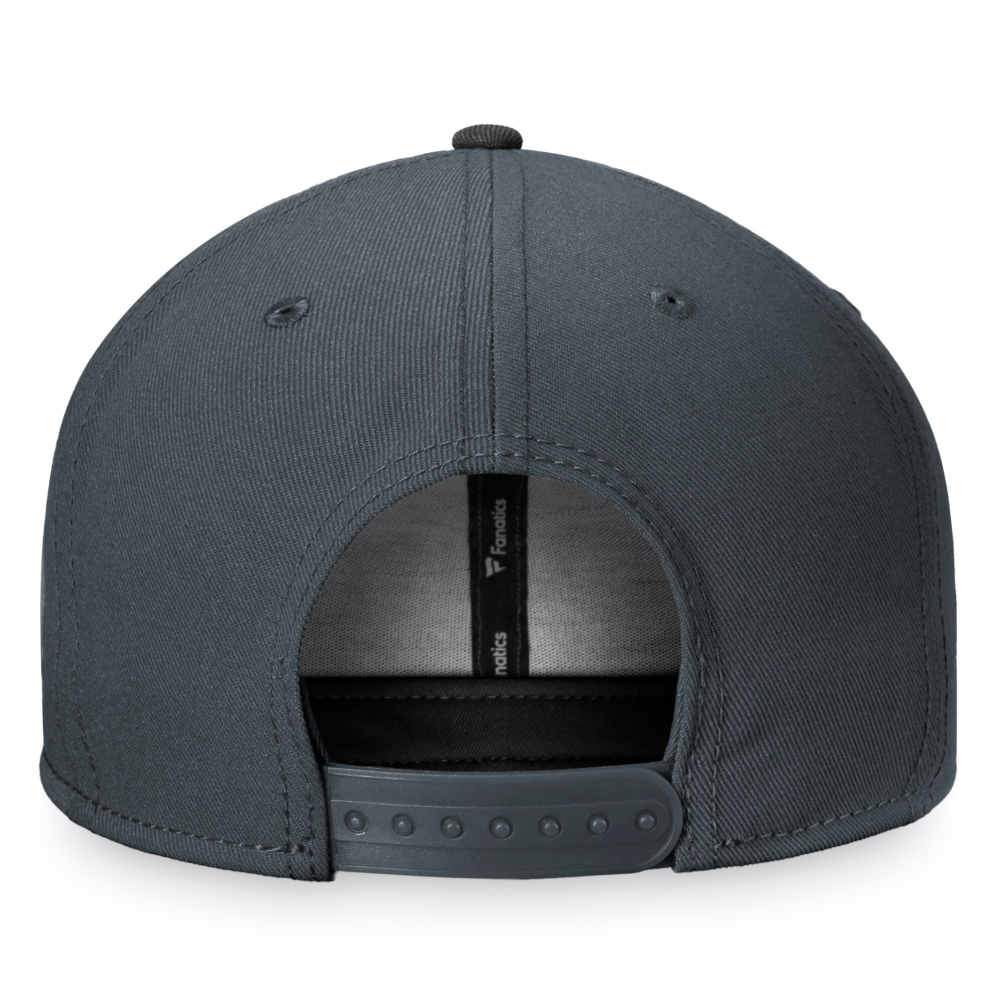Tampa Bay Rays Fanatics Branded Two-Tone Patch Snapback Hat - Charcoal - PersonalJerseys