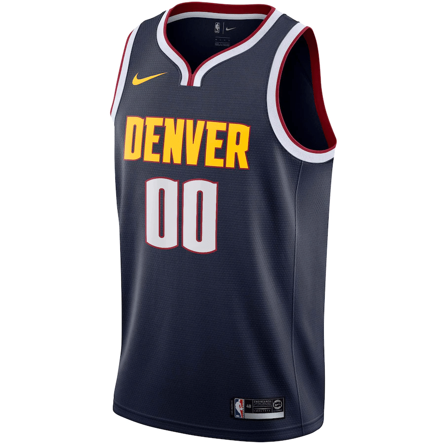 Denver Nuggets Custom Swingman Jersey Navy - Icon Edition - Friend Lounge Store - Shop for All Things Jerseys Sports - PersonalJerseys