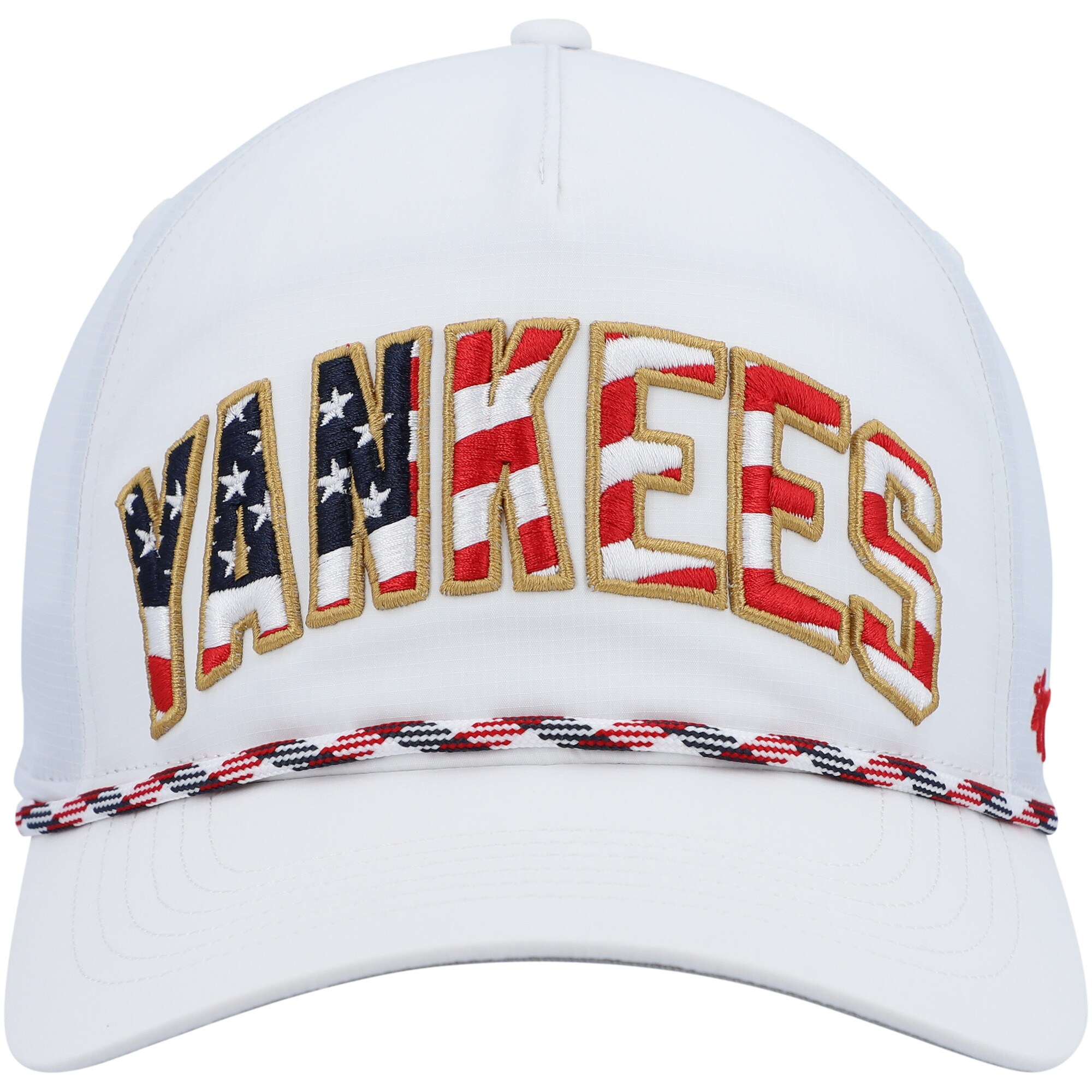 New York Yankees '47 Flag Flutter Hitch Snapback Hat - White - PersonalJerseys