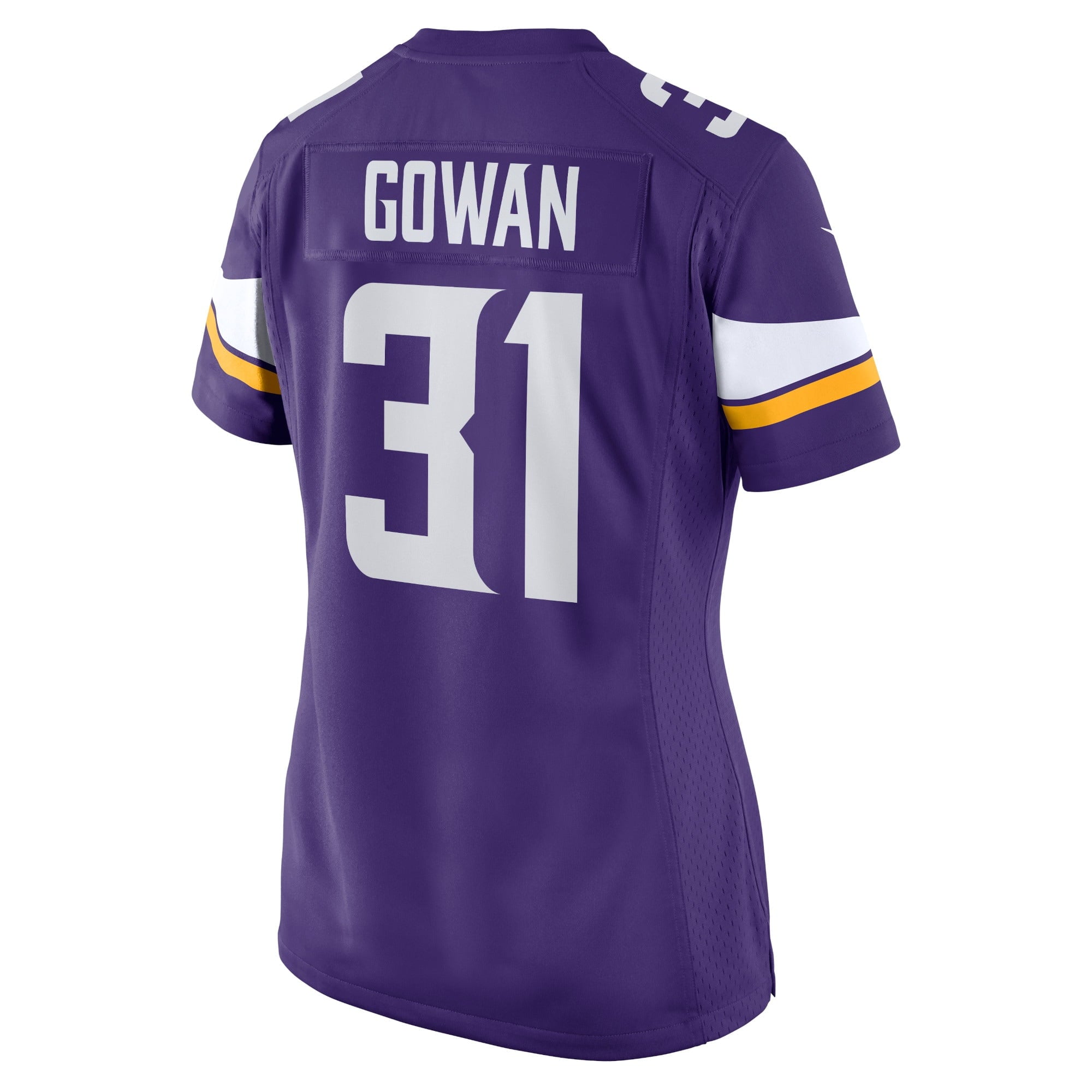 Women's Nike Tay Gowan Purple Minnesota Vikings Home Game Player Jersey - PersonalJerseys