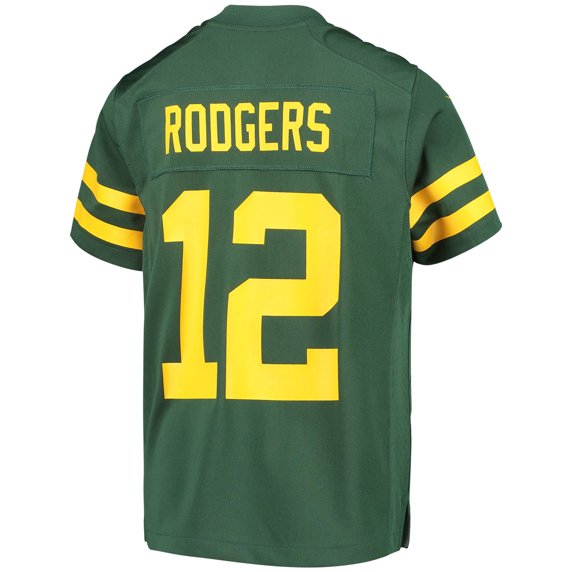 Green Bay Packers Aaron Rodgers Green Alternate Game Player Jersey for Youth Women Men - Friend Lounge Store - Shop for All Things Jerseys Sports - PersonalJerseys