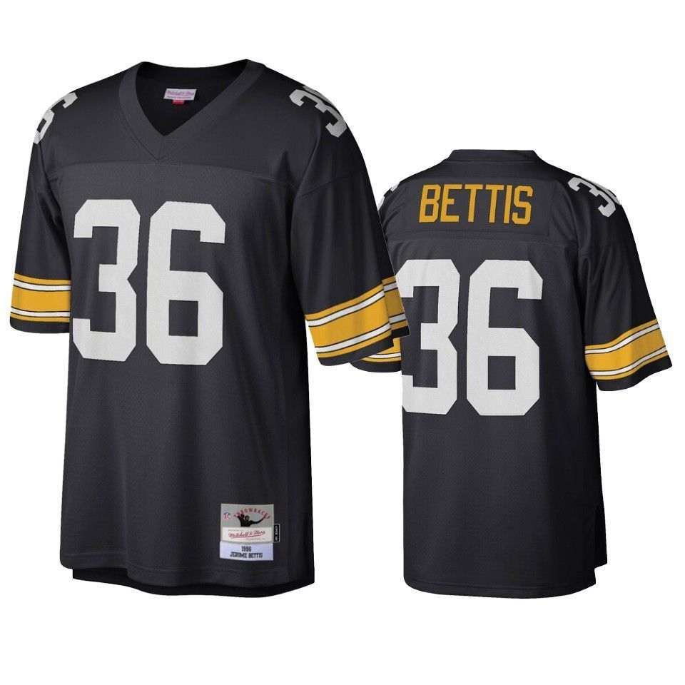 Pittsburgh Steelers Jerome Bettis Black Legacy Jersey - Friend Lounge Store - Shop for All Things Jerseys Sports - PersonalJerseys