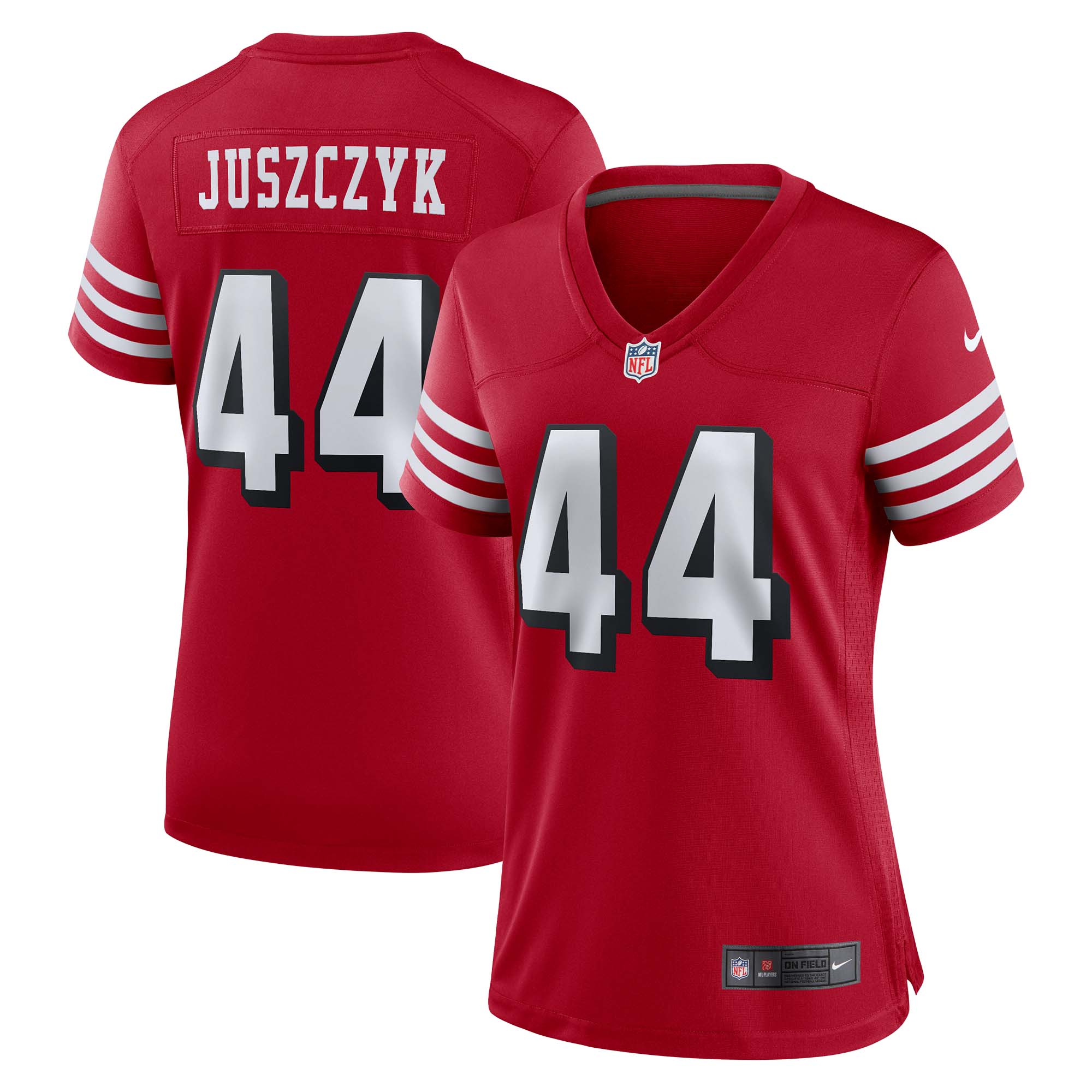 San Francisco 49ers Kyle Juszczyk Scarlet Alternate Game Jersey for Youth Women Men - Friend Lounge Store - Shop for All Things Jerseys Sports - PersonalJerseys
