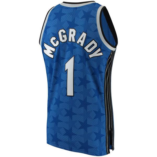 Men's Orlando Magic Tracy McGrady Mitchell & Ness Blue 2001-02 Hardwood Classics Swingman Jersey - PersonalJerseys