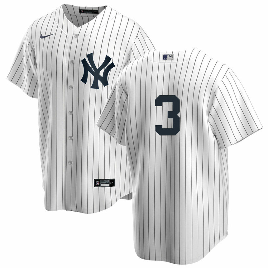 Men's Babe Ruth White New York Yankees Home Official Replica Player Jersey - PersonalJerseys
