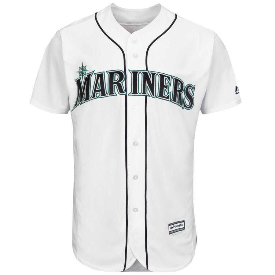 Edgar Martinez Seattle Mariners Majestic Official Cool Base Player Jersey - White - Friend Lounge Store - Shop for All Things Jerseys Sports - PersonalJerseys