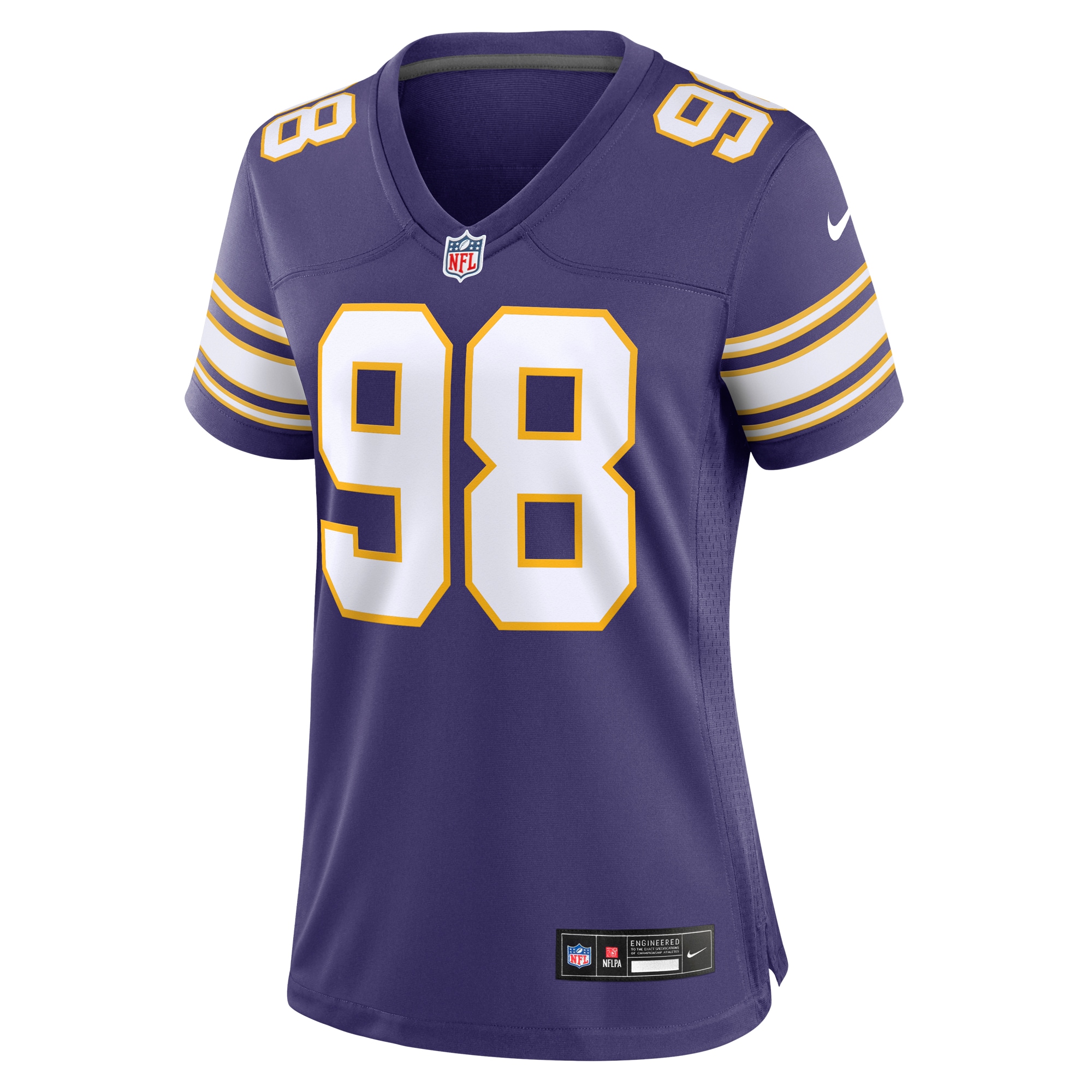 D.J. Wonnum Minnesota Vikings Nike Women's Classic Player Game Jersey - Purple - PersonalJerseys