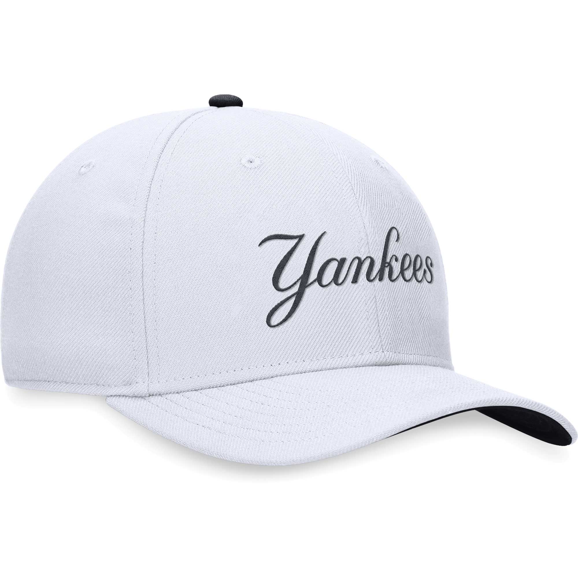 New York Yankees Nike Classic99 Swoosh Performance Flex Hat - White - PersonalJerseys