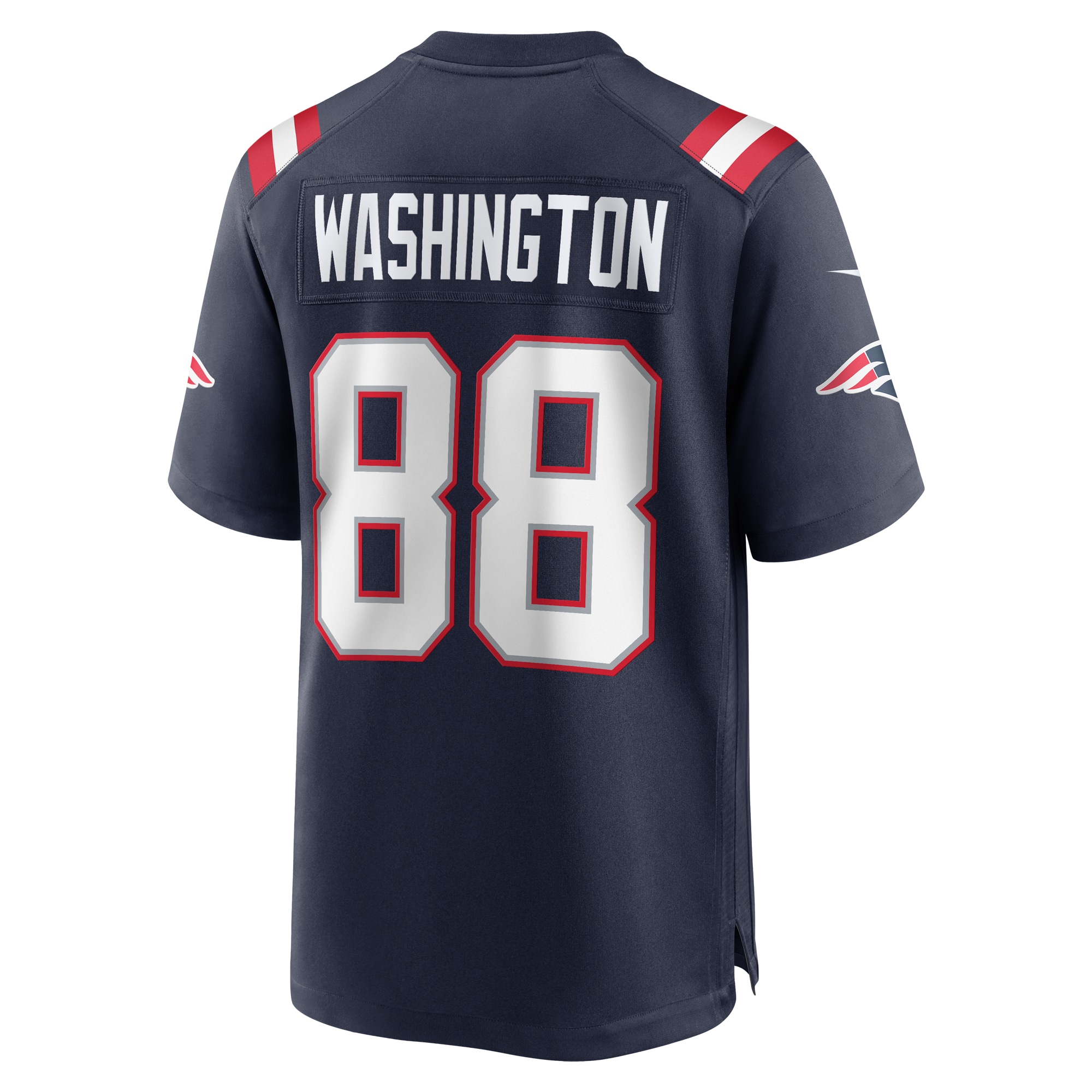 New England Patriots Scotty Washington Navy Home Game Player Jersey for Youth Women Men - Friend Lounge Store - Shop for All Things Jerseys Sports - PersonalJerseys