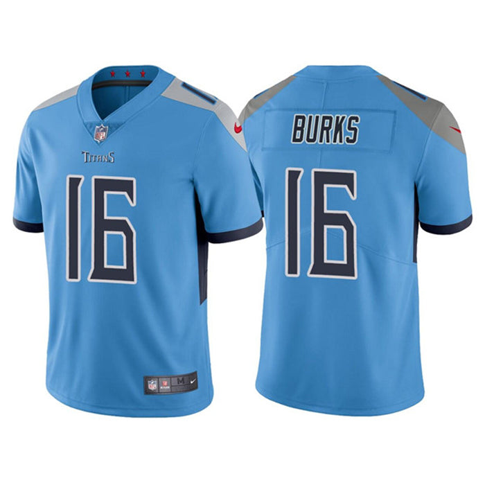 Men's Tennessee Titans Treylon Burks Vapor Jersey - Blue - PersonalJerseys