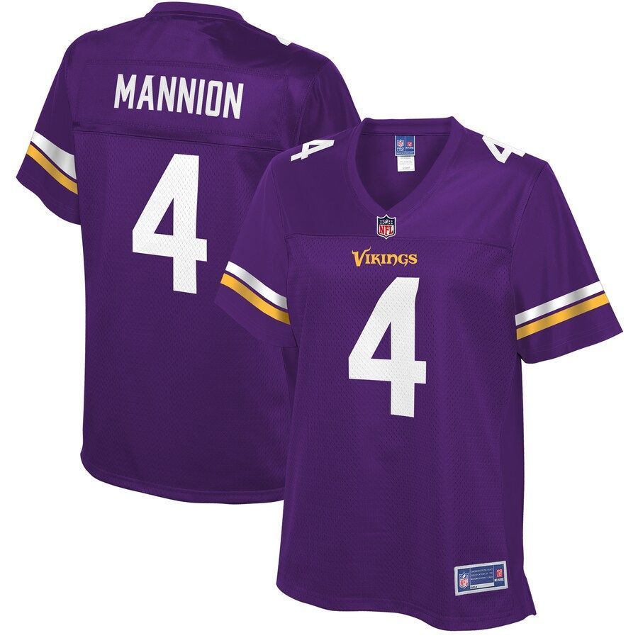 Sean Mannion Minnesota Vikings NFL Pro Line Women's Primary Player Jersey - Purple - Friend Lounge Store - Shop for All Things Jerseys Sports - PersonalJerseys