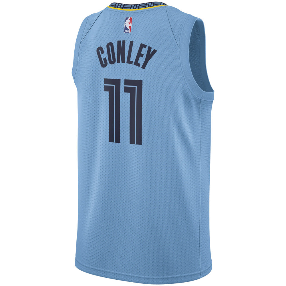 Men's Memphis Grizzlies Mike Conley Statement Edition Jersey - Light Blue - Sports Wear Jersey - PersonalJerseys