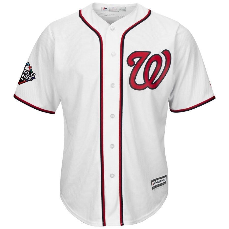 Anthony Rendon Washington Nationals Majestic 2019 World Series Bound Official Cool Base Player Jersey - White - Friend Lounge Store - Shop for All Things Jerseys Sports - PersonalJerseys