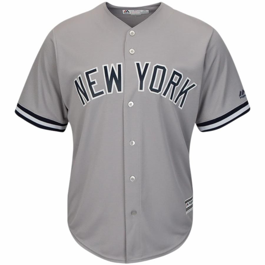 Gary Sanchez New York Yankees Majestic Cool Base Player Jersey - Gray - Friend Lounge Store - Shop for All Things Jerseys Sports - PersonalJerseys
